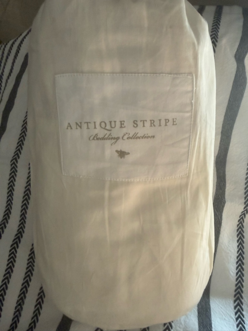 Restoration hardware Lavender full bed skirt (new)